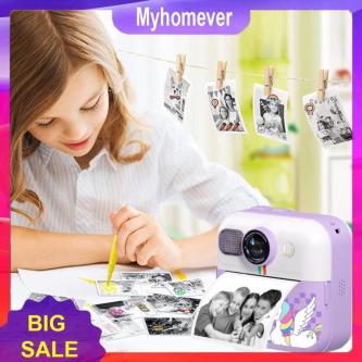 Kids Mini Instant Print Camera 2.4 Inch Screen Child … in Singapore - Image 1