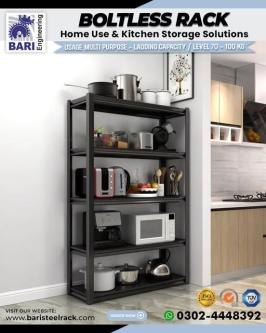 Kitchen Rack | Kitchen Storage Rack | Store Room Rack | Store Ra in Lahore - Image 3