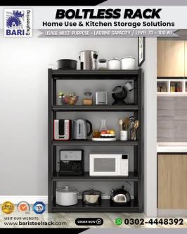 Kitchen Rack | Kitchen Storage Rack | Store Room Rack | Store Ra in Lahore - Image 2