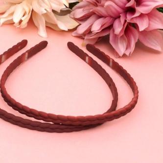 Korean Headband with Matte Braided Pattern, Matte Color, … in Singapore - Image 1