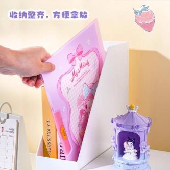 Kuromi Binder Clip File Folder (Random Select) in Singapore - Image 1