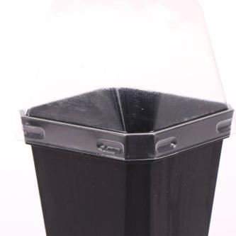 LAD 5Pcs Square Small Flower Pot Nursery Pot with Humidity … in Singapore - Image 1