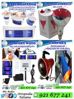 LAMPARA ESTERILIZADORVAPORIZADOR MANTA TERMICAPIEDRAS VOLCÁN en Lima - Imagen 1