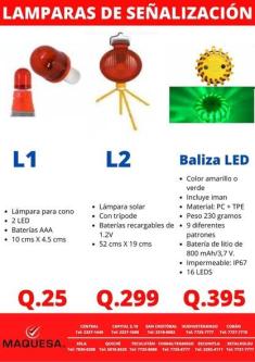 LAMPARA L2 CON TRIPODE en Retalhuleu - Imagen 1