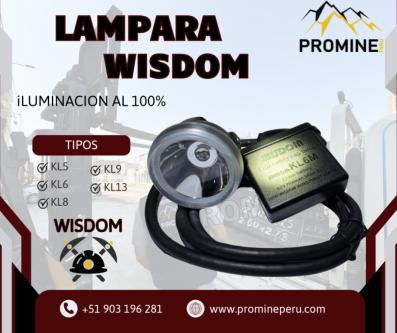 LÁMPARA MINERA WISDOM – ALTA ILUMINACIÓN Y RENDIMIENTO en Chivay - Imagen 1
