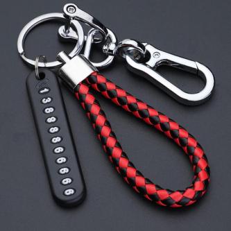 LANAFAY Phone Number Plate Lock Key Ring Key Chain Car … in Woodlands - Image 1