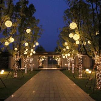 LANFY Rattan Ball Fairy Light String, 220V LED Landscape … in Singapore - Image 1