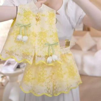 LATEST FASHIONABLE GIRLS' SHORTS SET in Novena - Image 1