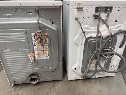 LG Front Load Washer & Dryer Set - White - Large Capacity in Oklahoma City - Image 4
