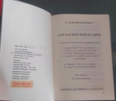 LIBRO DE SALMOS EXPLICADOS en Bucaramanga - Imagen 2
