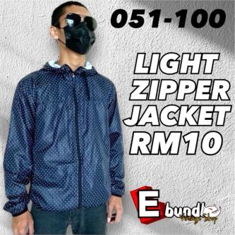 LIGHT ZIPPER JACKET #bundle RM10 in Malacca Town - Image 1