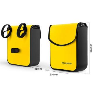 [LIS1] ROCKBROS Waterproof Bike Handlebar Bag Cycle Front … in Mandai - Image 1