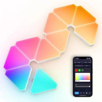 LIXINCORDA Smart RGBIC LED Triangle Light Panels Music Sync … in Byron Bay - Image 1