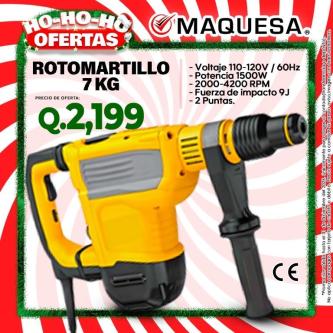 LLEGO TU MES FAVORITO ROTOMARTILLO 7 KG – OFERTA ESPECIAL en Retalhuleu - Imagen 1