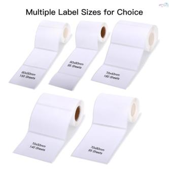 Label Printer Sticker Label Paper Label Roll Waterproof … in Singapore - Image 1