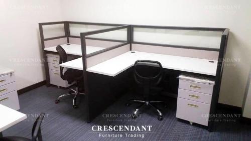 LaminatedL-Shape Table Partition | Modular Partition in Pasig - Image 3