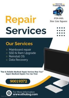 Laptop & Desktop Repair and Data Recovery in Singapore - Image 1