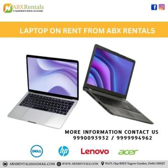 Laptop Rentals in Delhi | ABX Rentals in Janakpuri - Image 1