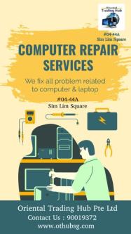 Laptop Repair & Desktop Repair and Data Recovery Service in Singapore - Image 1