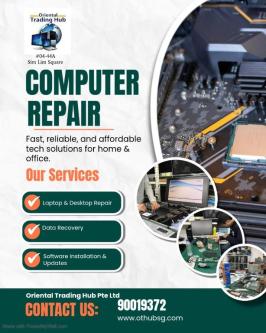 Laptop Repair & Desktop Repair and Data Recovery in Singapore - Image 1