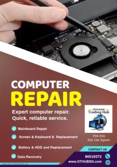 Laptop Repair & Desktop and Data Recovery in Singapore - Image 1