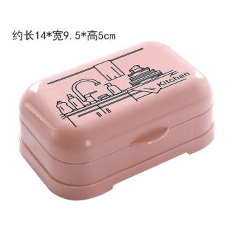 Large Handmade Toilet Soap Box Simple Rack Drain Cover … in Singapore - Image 1