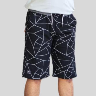 Latest Premium Abstract Geometric Pattern Shorts for Adult Men in Singapore - Image 1