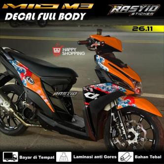 Latest Sticker Mio M3 Mio Z Full Body Sticker Full Body Mio … in Mandai - Image 1