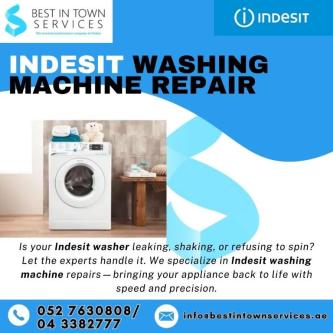 Laundry Problems with Indesit Washing Machine We Fix Them Fast! in Dubai - Image 1