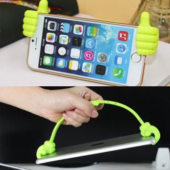 【Layonora】1Pcs Colorful Thumbs-up Hand Modeling Cellphone … in George Town - Image 1