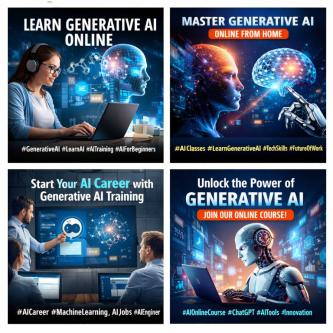 Learn generative AI online in Hyderabad - Image 2