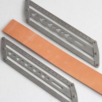 Leather Belt Hole Punching Ruler #BPP in George Town - Image 1