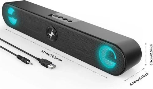 Lenrue A25 USB Computer Speaker in Centreville - Image 4