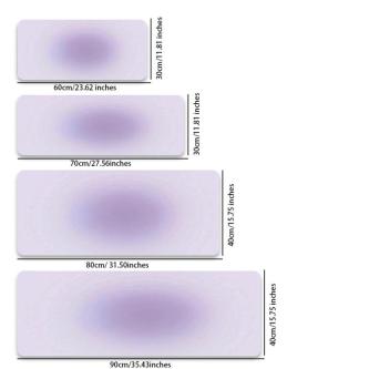 Light Purple Gradient Extra Large Mouse Pad, Stitched Edge … in Singapore - Image 1