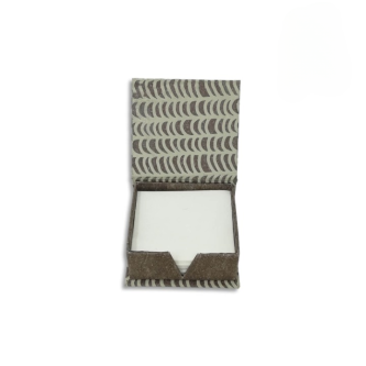 Linen Notepad Box – Elegant Handmade Paper Stationery in Jayanagar 7th Block - Image 1