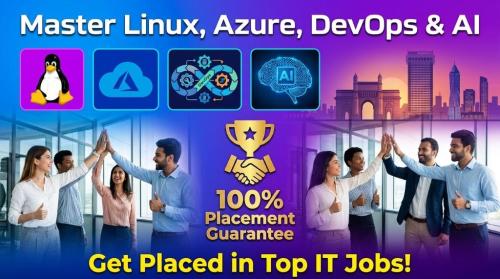 Linux, Azure, Devops, AI training and placement in Sangli - Image 1