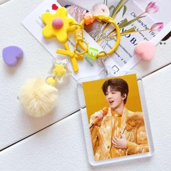 Liu Yuning Support Color Materials Customizable Keychain … in Singapore - Image 1
