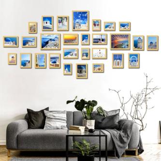Living Room 28 Photo Frame Combination Photo Wall Simple … in Kuala Lumpur - Image 1