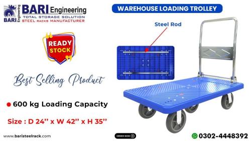 Loading Trolley | Industrial Loading Trolley | Trolley Loading C in Jarānwāla - Image 3