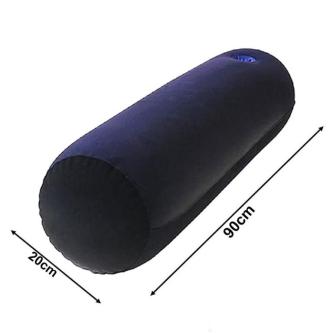 Long Lumbar Back Pillow PVC Inflatable Long Round Bolster … in Singapore - Image 1