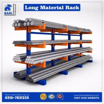 Long Material Storage Rack | Bari Engineering Pakistan in Lahore - Image 1