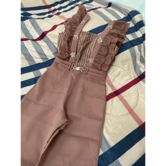 Long Pants Ruffled Blouse And Lace Label Lalabelle in Sembawang - Image 1