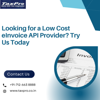 Looking for a Low Cost eInvoice API Provider Try Us Today in Karol Bāgh - Image 1