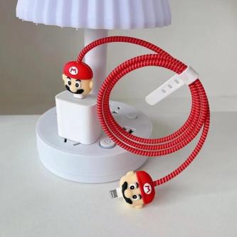 Losto 1.4m Data Cable Protection Color Phone Wire Cord Rope … in Singapore - Image 1