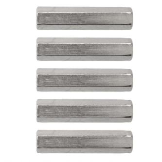 M8 Hex Coupling Nut Kit Sturdy Set 5Pcs Safe for Machine Screw in Singapore - Image 1