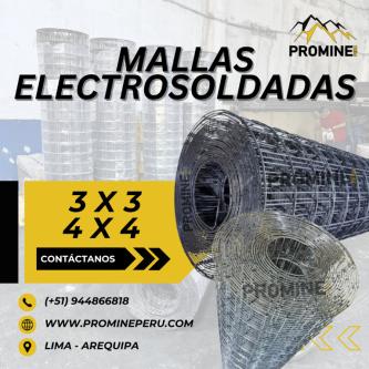 MALLAS ELECTROSOLDADAS DE SEGURIDAD | Control de Derrumbes en Lima - Imagen 1