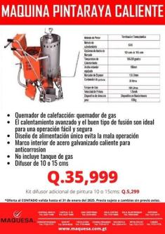 MAQUINAS PINTARAYAS EN CALIENTE en Quetzaltenango - Imagen 2