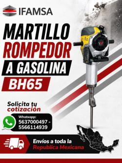 MARTILLO ROMPEDOR A GASOLINA BH65 en Tulpetlac - Imagen 1