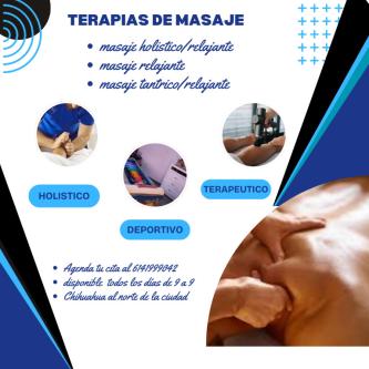 MASAJE HOLISTICO/MUSCULAR CHIHUHAUA HOMBRES en Villa Unión - Imagen 1