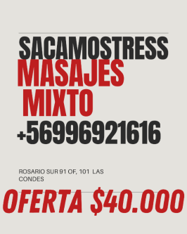 MASAJES RELAJACION +56996921616 ROSARIO SUR 91 OF 101 PRI PISO en Santiago de Chile - Imagen 5